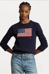 Polo Ralph Lauren Flag Cotton Crewneck Jumper