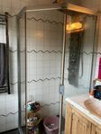 Duschhörna/vägg okänt fabrikat