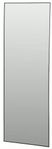 spegel med svart ram 150x50cm