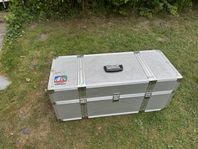 Fligth case Sony tv kamera väska i trä och aluminium.
