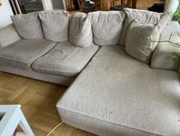 soffa med divan