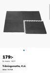 Träningsmatta 32st (8st 4-pack)