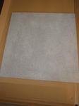 Klinker granitkeramik 60x60 silvergrå