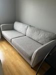Grå 2,5 sits soffa 