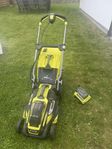 Ryobi gräsklippare med batteri 36 v lion