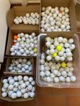 Golfbollar, de flesta märken