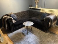 Chesterfield deluxe hörnsoffa