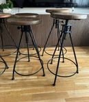 6 stycken barstolar/pallar från designmärket Artwood