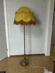Mässing golvlampa retro 