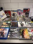 massor av spel wii ps3 ps1 p2 ps4 ps5 Xbox mm