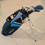 Wilson Junior Large Golfset 11-13 år - 6st klubbor inkl bag
