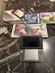 Nintendo 3DS XL med spel