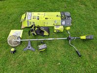 Ryobi Batteridriven Röjsåg / Trimmer 36V med extra batteri
