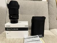 NY | Sigma 35mm f/1.4 DG DN – Sony E-mount + NiSi UV-filte