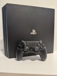 PS4 Pro med 2TB i toppskick!