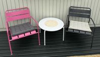 IKEA Lounge stolar & bord 