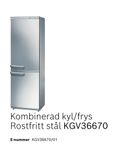 Kyl/Frys från Bosch