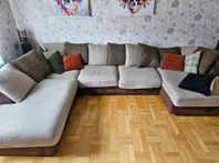 U-Soffa Havana med Kuvertkuddar