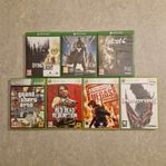 7st XBOX ONE/360 spel
