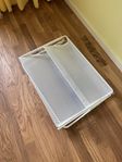 Elfa mesh skohylla 605x430mm vit