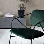 Designfåtölj, Klever i grön sammet från House Doctor