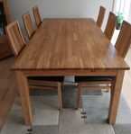 Matrumsbord o stolar