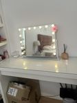 MALM toalettbord & vanity spegel