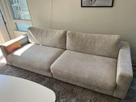 Soffa Rowico Duncan 3-sits beige 