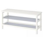 IKEA Tjusig bänk med skoförvaring 