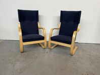 2 st ALVAR AALTO. fåtöljer, 36/401, Artek 1960/70-tal