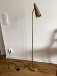 golvlampa, mässing