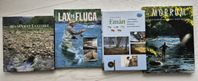 4 Böcker flugfiske lax/havsöring 