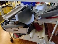 Konstläder,vinyl i stuvbitar