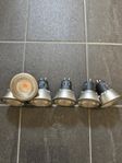 GU10 LED lampor 2700 K - 6 stycken