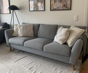 Soffa 220cm bred säljes 