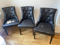 köksstolar i använd skick 