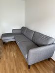 Bridge soffa 3-sits med schäslong
