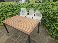 utemöbler med grill