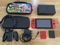 Nintendo switch mario edition opatchad nyskick