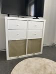 IKEA Kallax hylla med förvaring