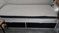 Memoryskumm madrass 90x200x7cm