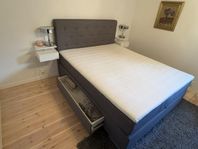 160 säng med lådor