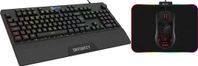 GTSA Infinity gamingpaket med tangentbord, mus och musmatta