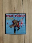 Iron Maiden the Trooper Tygmärke - Vintage