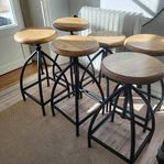 6 Barstolar / barstol / bar stool / counter stool