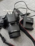 Canon 4000D med laddare 
