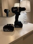 skruvdragare makita ddf 484 med 2st batterier 