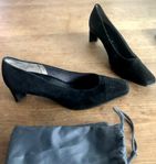 Gabor eleganta pumps i svart mocka 