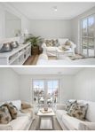 2 st 2-sits vita Ektorpsoffor
