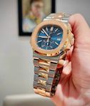 NAUTILUS CHRONOGRAP Ref 5980/1AR-001 Roséguld/Stål 